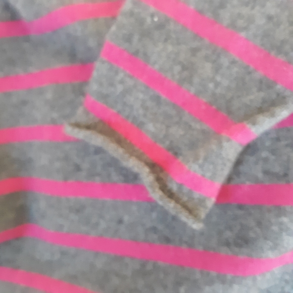 Autumn Cashmere Crew Neck Striped Pullover Sweater  size M - Picture 4 of 10